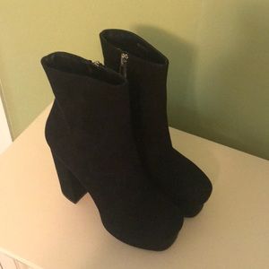 Platform booties